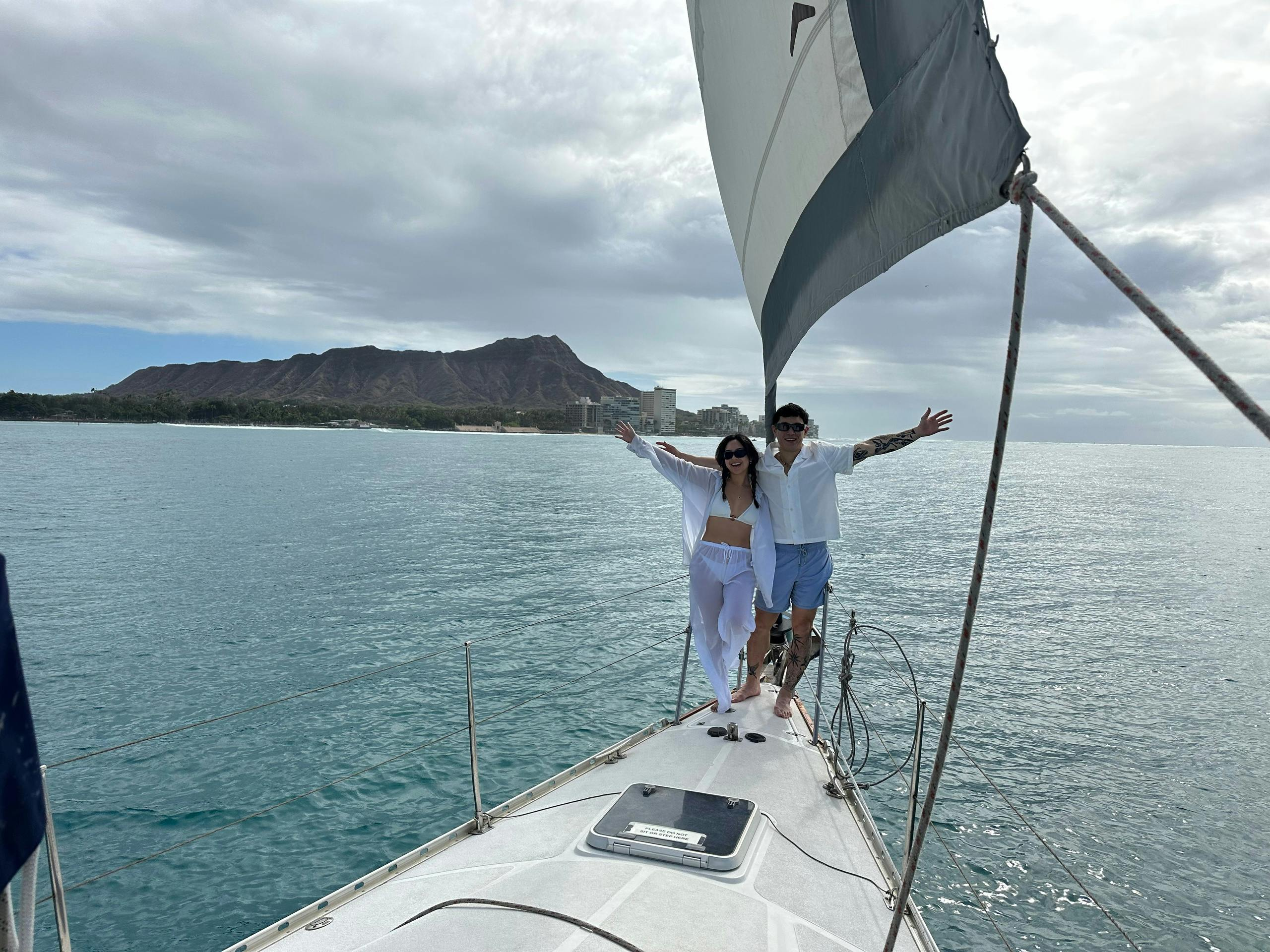 Waikiki: Day & Sunset Private Sail - Photo 1 of 4